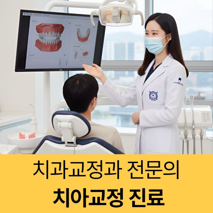 앞니가 갑자기 겹쳐 보이는데 교정을 서둘러야 할까요?